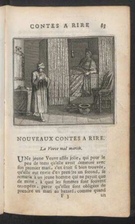 La Veuve mal mariée