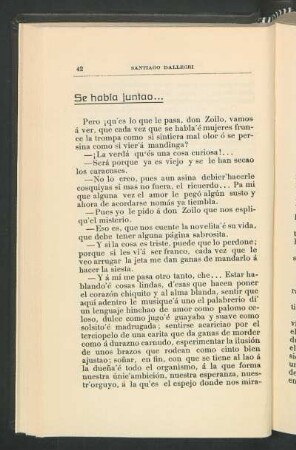 Se había juntao...