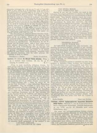 393-394 [Rezension] Schöne, Alfred, M. Minucii Felicis Octavius