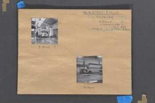 Omnibushof. Berlin, Pankow, OT Weißensee, Lichtenberger Straße (ab 1985 Indira-Gandhi-Straße)