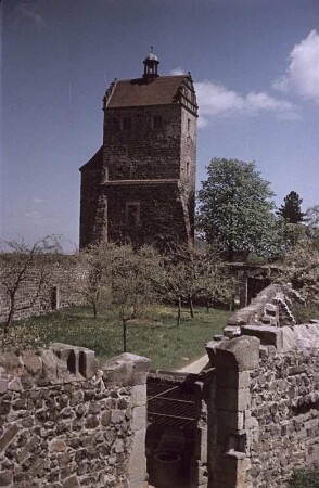Burg Stolpen. Siebenspitzenturm (Seigerturm)