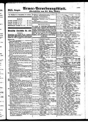 915. Ausgabe. Freitag, 24. März 1916