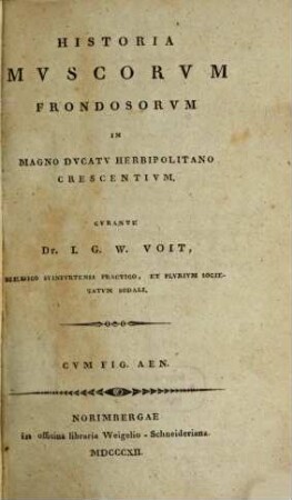 Historia museorum frondosorum in magno ducatu herbipolitano crescentium