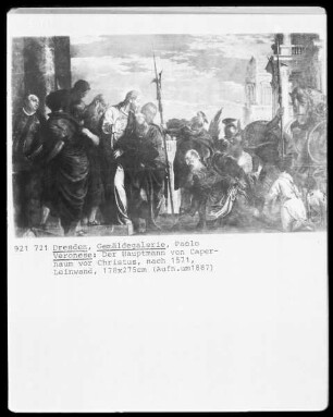 Der Hauptmann von Capernaum vor Christus