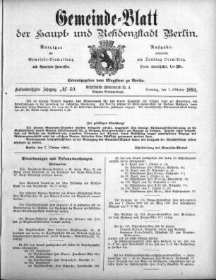 1894,40: No. 40, 7. Oktober 1894