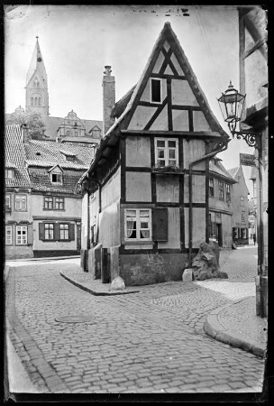 Quedlinburg. Finkenherd 2. Straßenansicht