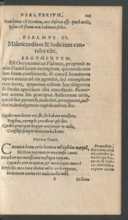 Psalmus CI. - Psalmus CX.