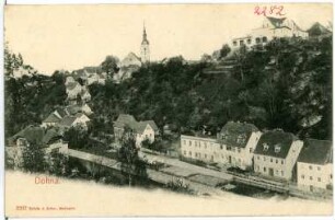 Dohna. Ort mit Kirche