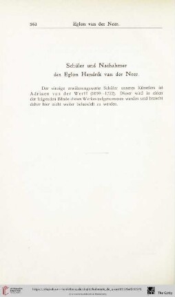 Schüler und Nachahmer des Eglon Hendrik van der Neer