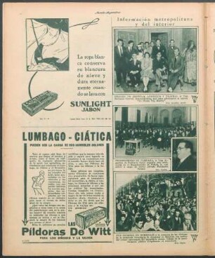 Información metropolitana y del interior [Fotografías]