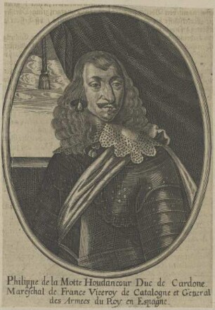 Bildnis des Philippe de la Motte Houdancour, Duc de Cardone