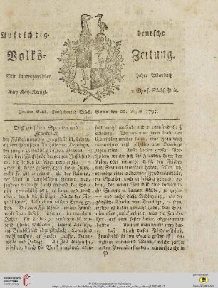 Zweiter Band. Fünfzehendes Stück