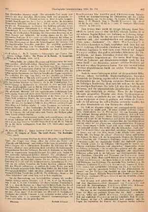 442-444 [Rezension] Bauer - Christus