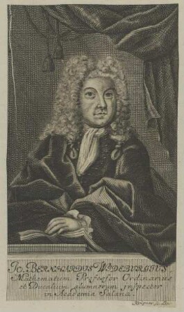 Bildnis des Johannes Bernhardus Wideburgius