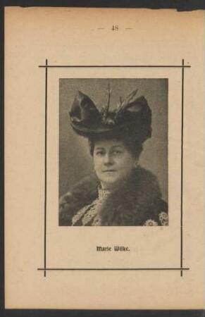 Marie Wilke.