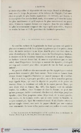 § 2: La sculpture sous l’ancien empire