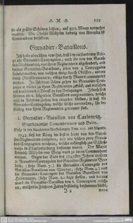 Grenadier-Bataillons