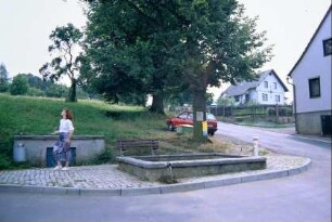 Oberer Dorfbrunnen am Ortsausgang Richtung St. Bernhard