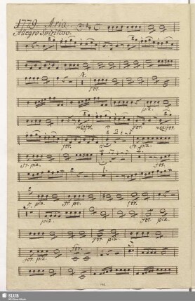 1779. Aria: Ho di me stesso orrore / Seydelmann, F.