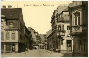 Borna. Reichsstraße