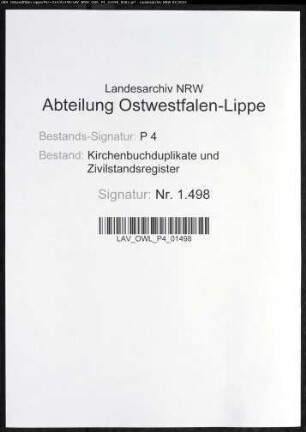 Kirchenbuchduplikat der katholischen Gemeinde Letmathe (GHT 1869-1870). (Gemeinde: Letmathe, katholische Gemeinde)