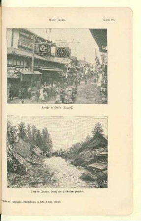 Straße in Osaka (Japan)