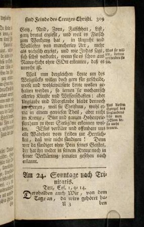 309-322, Am 24. Sonntage nach Trinitatis