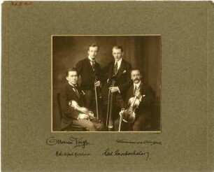 Streichquartett des Staatstheaters Schwerin