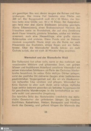 Wermsdorf und der Wermsdorfer Wald