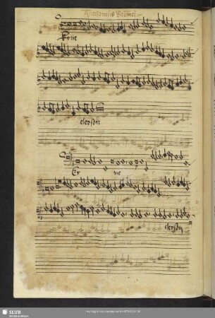 Brumel, Antonius: [Missa Bon temps]