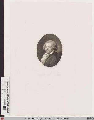 Bildnis Johann Friedrich Ferdinand Fleck