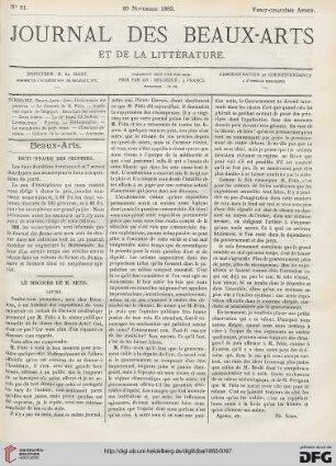 Nr. 21 (20. Novembre 1883)