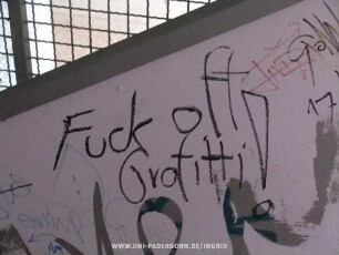 Fuck off Grafitti!