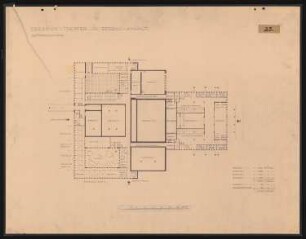 Friedrich-Theater, Dessau: Grundriss UG 1:200