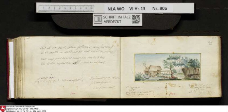 Stammbuch des Ernst Philipp Ludwig Zellmann (1763-1795) aus
                           Braunschweig