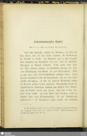 Sechsundzwanzigstes Capitel. Abfall der österreichischen Niederlande