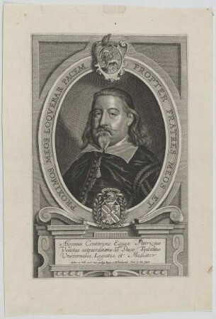 Bildnis Alvise Contarini, Gesandter der Republik Venedig
