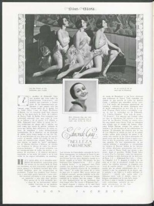 Edmonde Guy, belleza parisiense