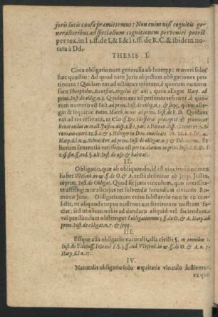 Thesis I. - XLI.