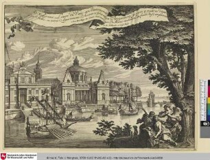 Nouveaux Livre de Veüe et Batiments en Perspectives propre a peindre d'ans des Salles, ou autres Appartements.