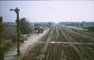 Wustermark Pbf Bahnsteig 2 Ausfahrsignale