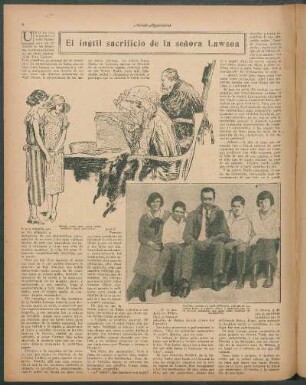 El inútil sacrificio de la señora Lawson