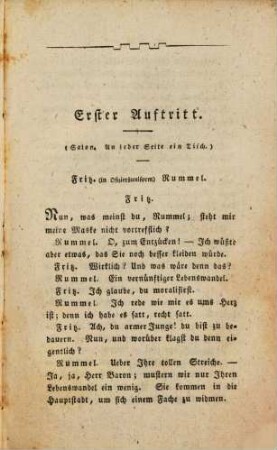 Die Projekte : ein Lustspiel in einem Aufzug