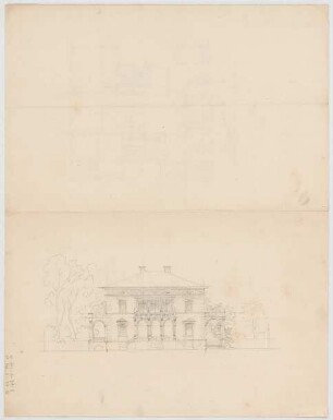 Thiersch, August ; München, Schwanthalerstr. 88; Wohnhaus Niedermeier - Ansicht