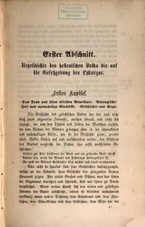 Geschichte der Griechen : Mit e. Abb. d. Parthenon