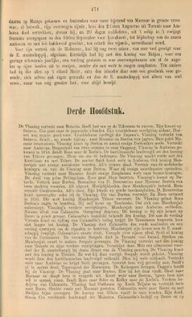 Derde hoofdstuk. De Vlaming vertrekt naar Batavia. ...