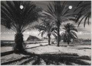 Benidorm, Landschaft in Südspanien