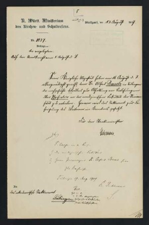 Habilitation 1909