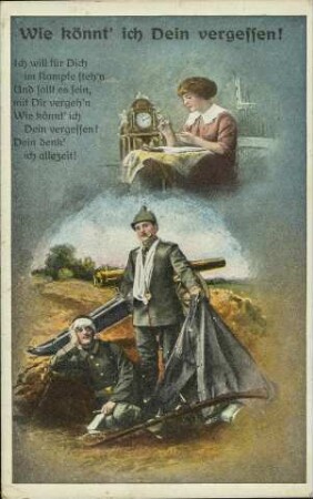 Wie könnt' ich Dein vergessen!