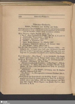Litteratur-Nachweis